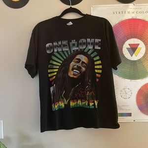 Vintage bob marley t shirt